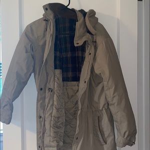 pa originals jacket tan medium flannel lining
